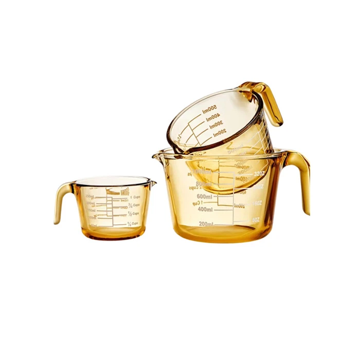 High Borosilicate Glass Measuring Cup