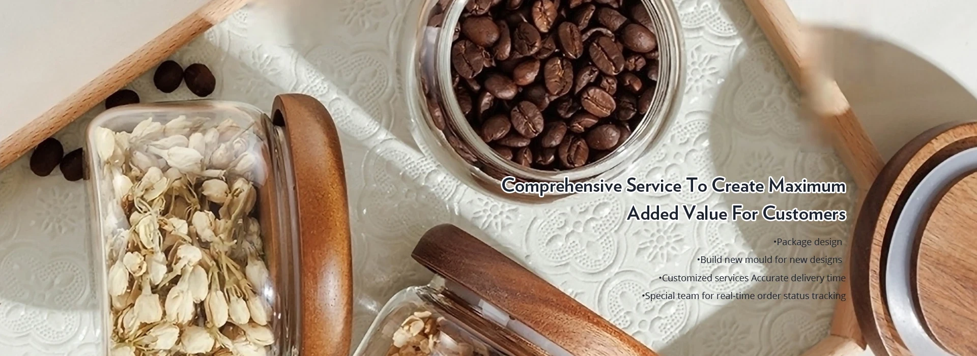 embossed glass measuring cup set