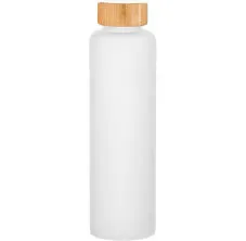 glass bamboo spice jars
