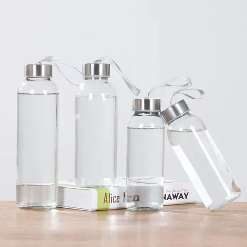 glass measuring beakers