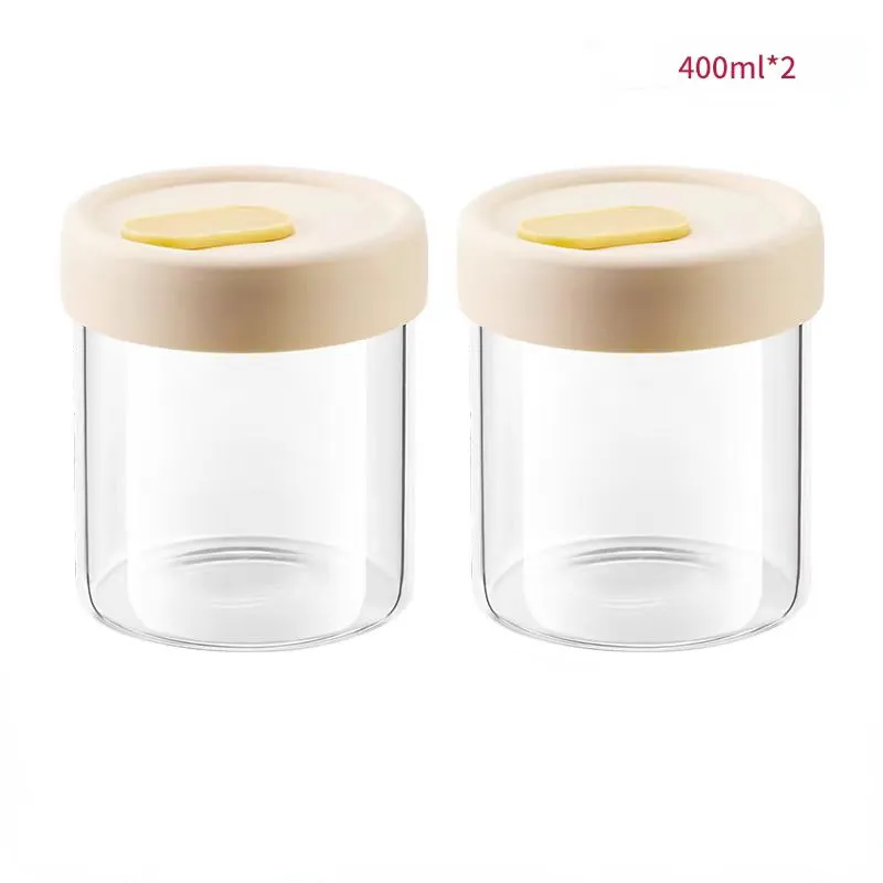 small glass lunch containers