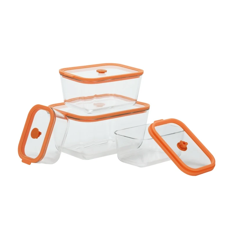 1.5 cup glass containers with lids