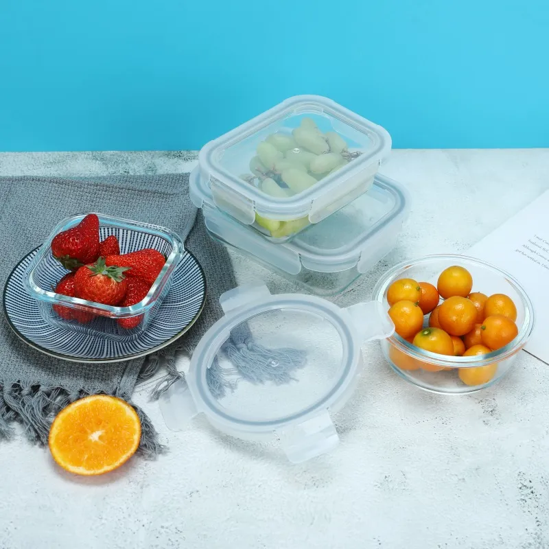 glass dry food storage containers