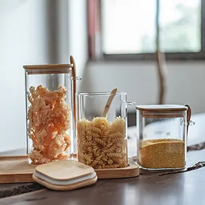 Read More About glass jar with wooden screw lid
