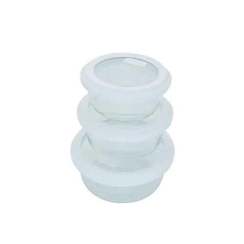 Glass Food Containers with Glass Lids - Airtight &#038; BPA-Free