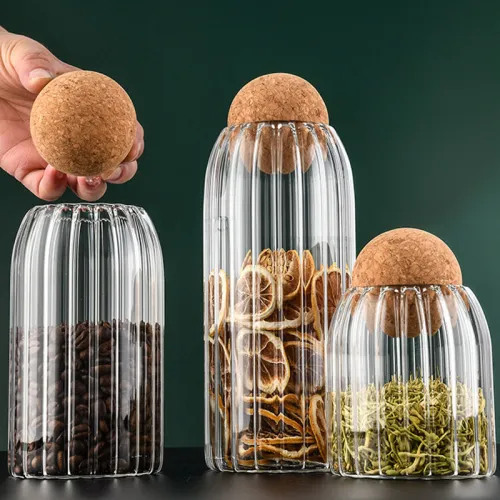 40 ml glass jars with lids
