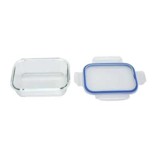 Glass Container with PP Lid Food Storage