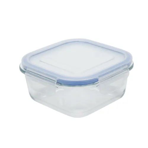 Glass Container with PP Lid Food Storage