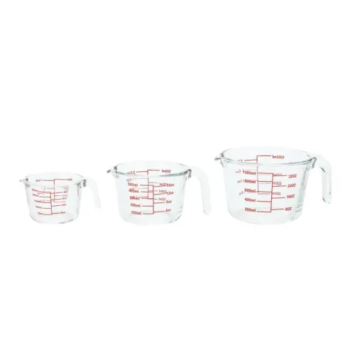 High Borosilicate Glass Measuring Cup set